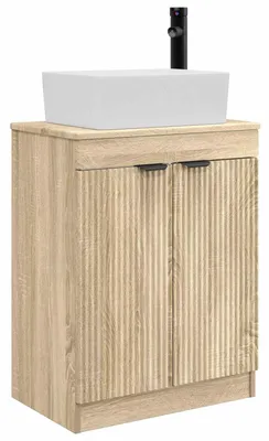 Immagine prodotto di Mobili da bagno con lavabo vidaXL in rovere Sonoma 54 x 35 x 83 cm