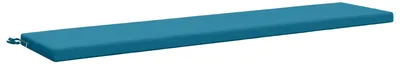 Imagen del producto de Cojín de banco SOEST 100% Poliéster Azul Claro 180 x 40 x 5 cm