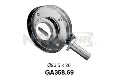 Produktbild von SNR GA358.69 Spannrolle Keilrippenriemen