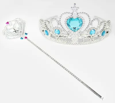 Produktbild von Zepter und Krone Set - Zubehör für Prinzessin