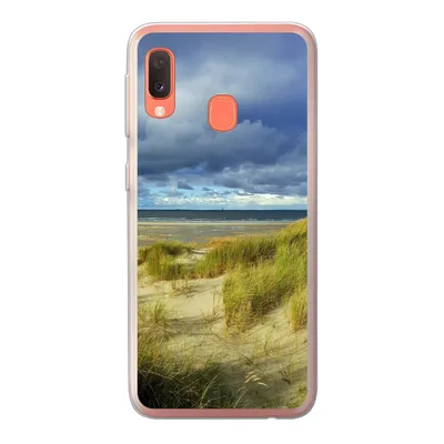 Produktbild von MuchoWow® Handyhülle Schutzhülle Hülle für Samsung Galaxy A20e Nordsee - Vlieland - Dünen Silikon Softcase Handy Hülle - Abdeckung