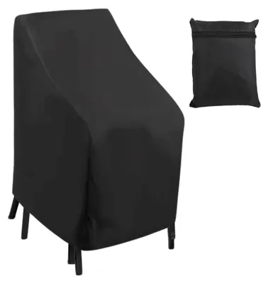 Productafbeelding van Omgoods - Waterdichte Stapelstoelhoes met UV-Bescherming - 114 x 85 x 65 cm