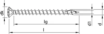 Produktbild von Heco -TOPIX-plus 4,0x35 Var.Vollgew. HD-20 LSK. blank, gleitbeschichtet, 62005
