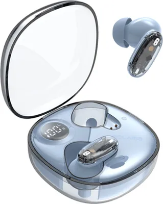 Zdjęcie produktu dla Bolaris, słuchawki TWS Bluetooth 5.3 kompatybilne z Siri, model Venezia, niebieskie