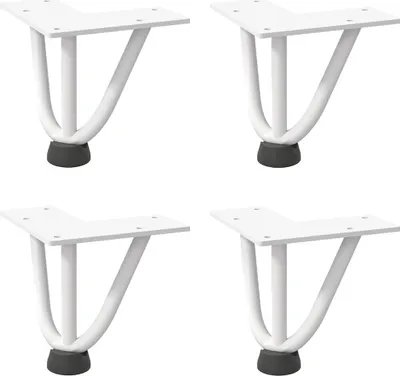 Produktbild von VidaXL 4012429, Metall, Weiß, Drinnen, 1,2 cm, 100 mm