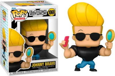 Image de Funko Pop! Cartoon Network - Johnny Bravo z Lusterkiem i Grzebieniem