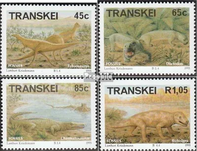 Produktbild von Briefmarken Südafrika - Transkei 1993 Mi 303-306 (kompl.Ausg.) postfrisch Prähistorische Tiere
