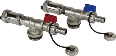 Produktbild von Schnellentlüfter-Set 1" für Heizkreisverteiler