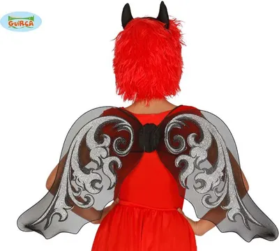Produktbild von schwarze Flügel für Damen