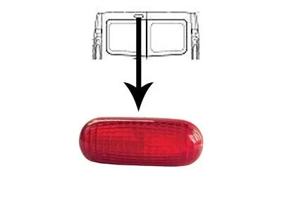 Immagine prodotto di VAN WEZEL Luce freno supplementare con portalampada sinistra (3891929) per OPEL Vivaro B