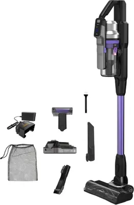 Produktbild von Black & Decker , Stabstaubsauger, Beutellos, Violett, 0,65 l, Rechteckig, Trocken