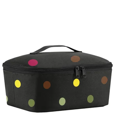 Produktbild von reisenthel coolerbag M pocket, Kühltasche, Thermotasche, Thermo Tasche, Polyestergewebe, Dots, 4.5 L, LF7009