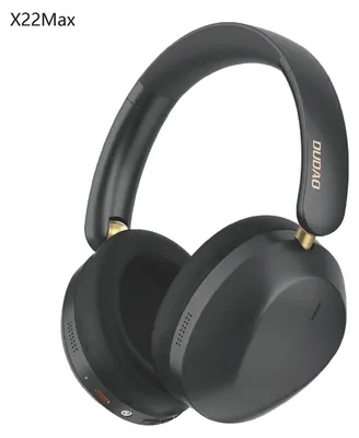 Produktbild von Słuchawki bezprzewodowe Dudao X22 Max nauszne Bluetooth z ANC - czarne