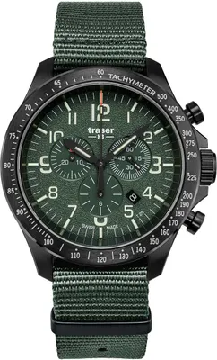Produktbild von Traser Herrenuhr TS-109463 grün