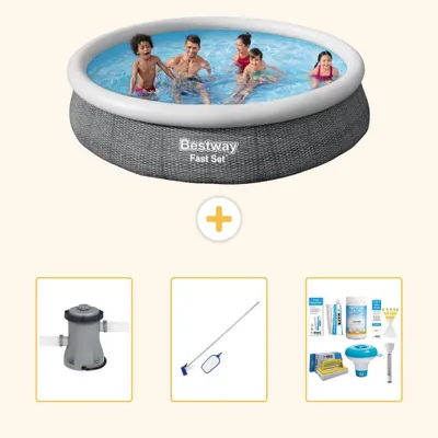 Produktbild von Bestway Fast Set Rund - 366x76 cm - 4-teilig S22667