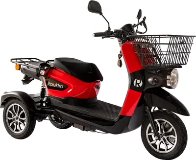 Produktbild von E-Trike-Carrier 25, Rot, XXL-Gepäckträger