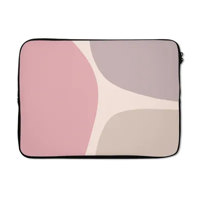 Produktbild von MuchoWow® Laptop Hülle 14 ZollGestaltung - Pastell - Minimalismus Laptoptasche - Laptoptasche - Stoßsicher - Schutzhaube
