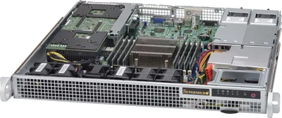 Obrázok produktu pre Supermicro SuperChassis 514-R407W, Skriňa, Server, Šedá, 1U, 400 W, 100 - 240 V