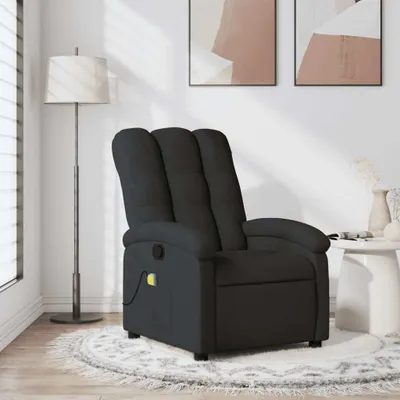 Produktbild von Cloris Designermöbel Massagesessel Schwarz Stoff 2024 Neu
