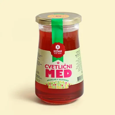 Produktbild von Božnar-Blütenhonig 900 g aus Slowenien