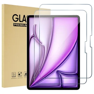 Produktbild von iPad Air 13" Schutzglas 2024/2025 – 2er Pack Displayfolie