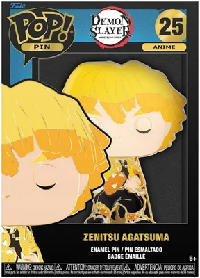Produktbild von Demon Slayer - Zenitsu Agatsuma 25 - Funko Pin
