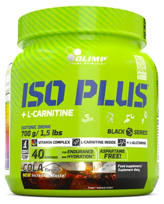 Zdjęcie produktu dla Iso Plus + L-karnityna w proszku (700 g)