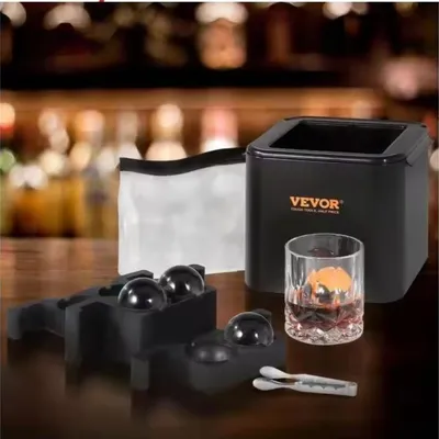 Obrázok produktu pre Výrobník kociek ľadu, skladovacie vrecko, výrobník kociek ľadu na číre kocky ľadu, 4