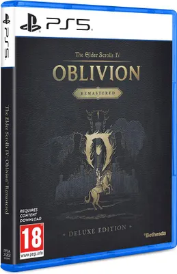 Produktbild von Bethesda The Elder Scrolls IV: Oblivion Remastered Deluxe Edition, PS5, PlayStation 5, M (Reif), Physische Medien