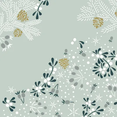 Produktbild von PAPER+DESIGN 203449 Weihnachts Cocktailservietten - 25 x 25 cm, 20 Stück
