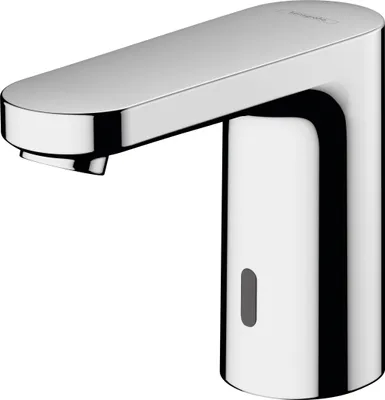 Produktbild von Elektronik-Waschtischmischer VERNIS Blend für Kaltwasser Batteriebetrieb 6 V chrom Batteriebetrieb 6 V chrom