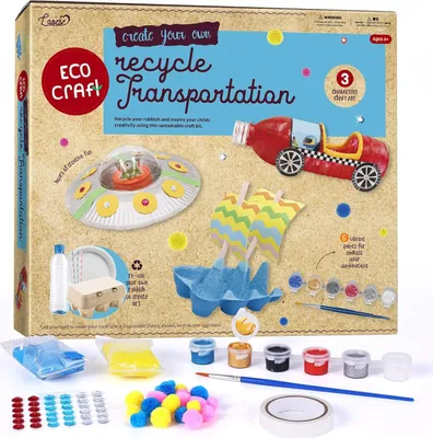 Produktbild von DIY-Spielzeugbaukasten Recycling-Basteleien für Kinder
