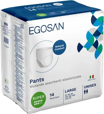 Image de Egosan Pants Super Large - 6 paquets de 14 protections