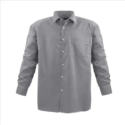 Produktbild von Übergrössen Schickes Herrenhemd LAVECCHIA HLA17-13 Dark-White kariert 4XL