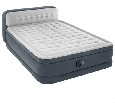 Image de Matelas gonflable pour adultes avec pompe électrique intégrée 236 x 152 cm