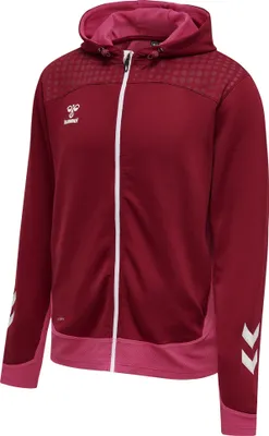 Produktbild von Hummel Lead Poly Kapuzenjacke, BIKING RED, XXXL, Herren