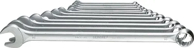 Produktbild von GEDORE 7 XL-012 Ring-Maulschlüssel-Satz, extra lang, 12-teilig 10-32 mm, 6095950