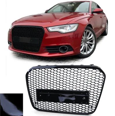 Produktbild von Sportgrill und Frontgrill Schwarz für Audi A6 4G C7 2010-2014