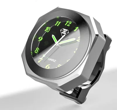 Produktbild von Wasserdichte Fahrrad/Motorrad Uhr für Lenker