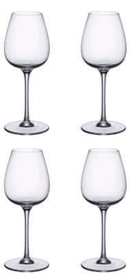 Zdjęcie produktu dla Zestaw 4 kieliszków do wina czerwonego Villeroy & Boch Purismo, pojemność 570 ml, przezroczyste szkło kryształowe