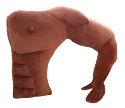 Produktbild von Freund-Armkissen, gefülltes Männer-Körperkissen, Brustkissen für muskulöse Nacken- und Schulterstützen