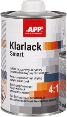 Produktbild von APP 2K HS-Klarlack Smart 4:1, 1Ltr.