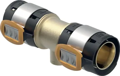Image de Té FlowFit filetage femelle - DN. 40 - Ø 50 x 50 mm x Rp. 1 1/2'' - GEBERIT - 620.185.00.1