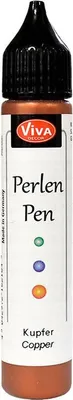 Zdjęcie produktu dla Viva Decor 116290401 ViVA DECOR Perlen Pen, 28 ml, kupfer