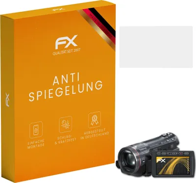 Produktbild von atFoliX 4050512267053, Transparent, Panasonic, HDC-SD707, Matter Bildschirmschutz, Kratzresistent, Matt