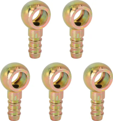 Image de 9.5mm ID Tube Barbillon 12mm Banjo Raccord Carburant Ligne Adaptateur pour Voiture 5pcs