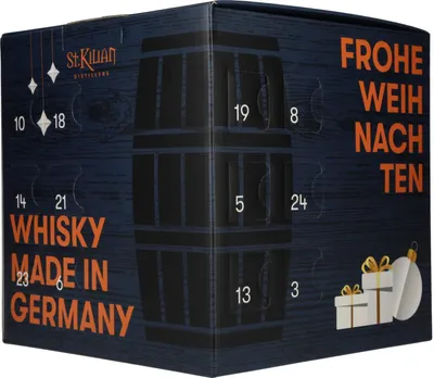 Produktbild von St. Kilian Adventskalender 2025 54,5% Vol. 24x0,02l