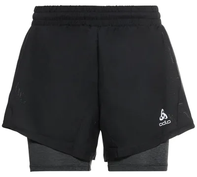 Produktbild von ODLO 2-in-1-Shorts Run Easy 5 Inch SCHWARZ XL