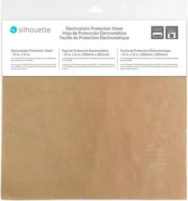 Produktbild von Silhouette Electrostatic Protection Sheet - 12in x 12in - für Cameo 5 und Curio 2