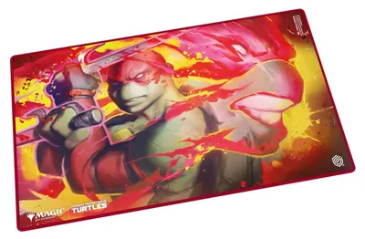 Productafbeelding van Magic: The Gathering Teenage Mutant Ninja Turtles speelmat: Raphael's Techniek